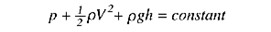 Bernoulli equation