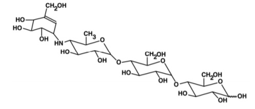 Acarbose chemical structure