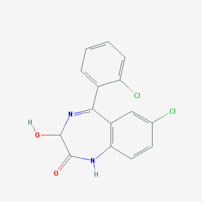 Lorazepam chemical structure